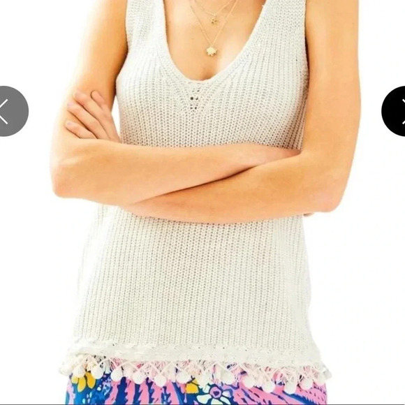 Lilly Pulitzer Sleeveless Sweater Tunic Size Small - Picture 6 of 6